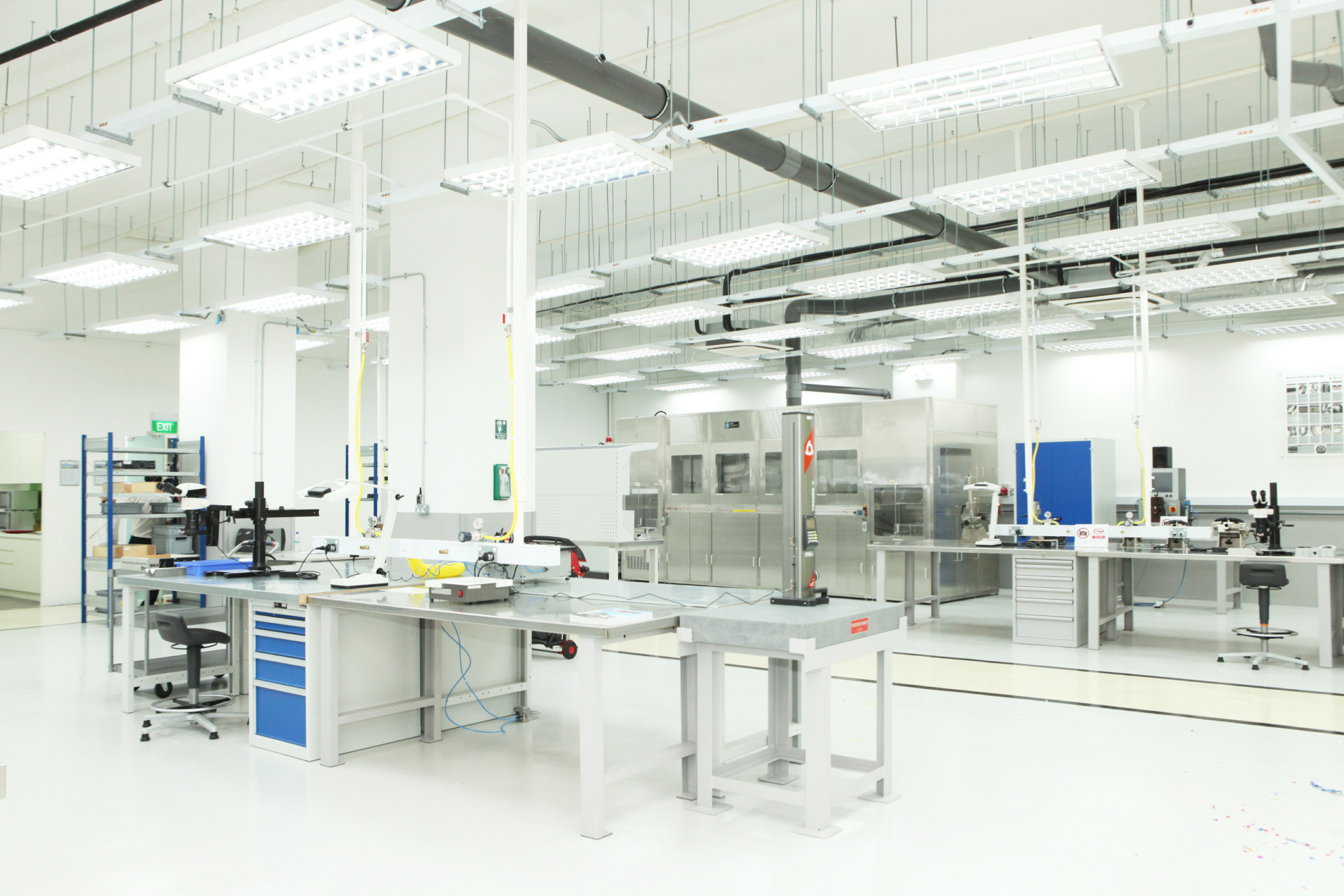 FAG航空航天新加坡公司的軸承測試、修復(fù)和再制造中心概覽圖。